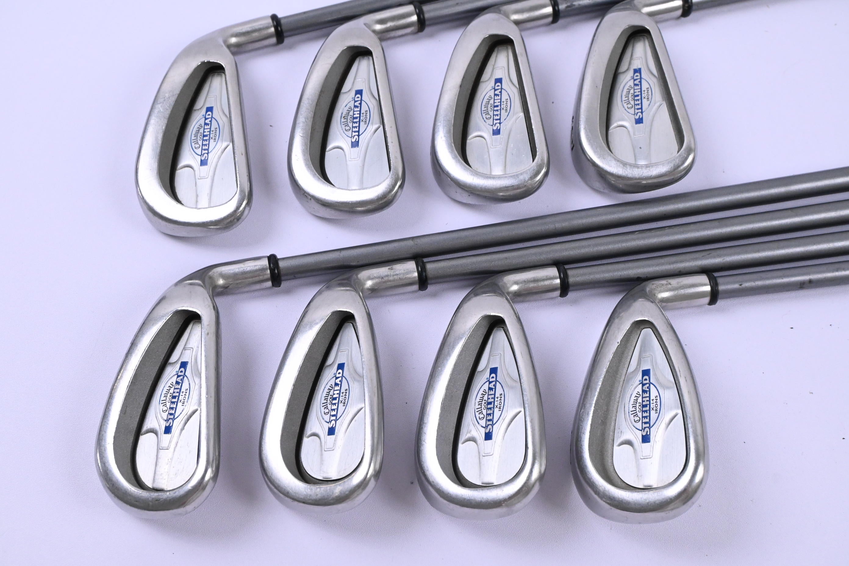 Callaway X-14 Irons / 3-PW / Firm Flex Callaway Steelhaed X-14 Shafts