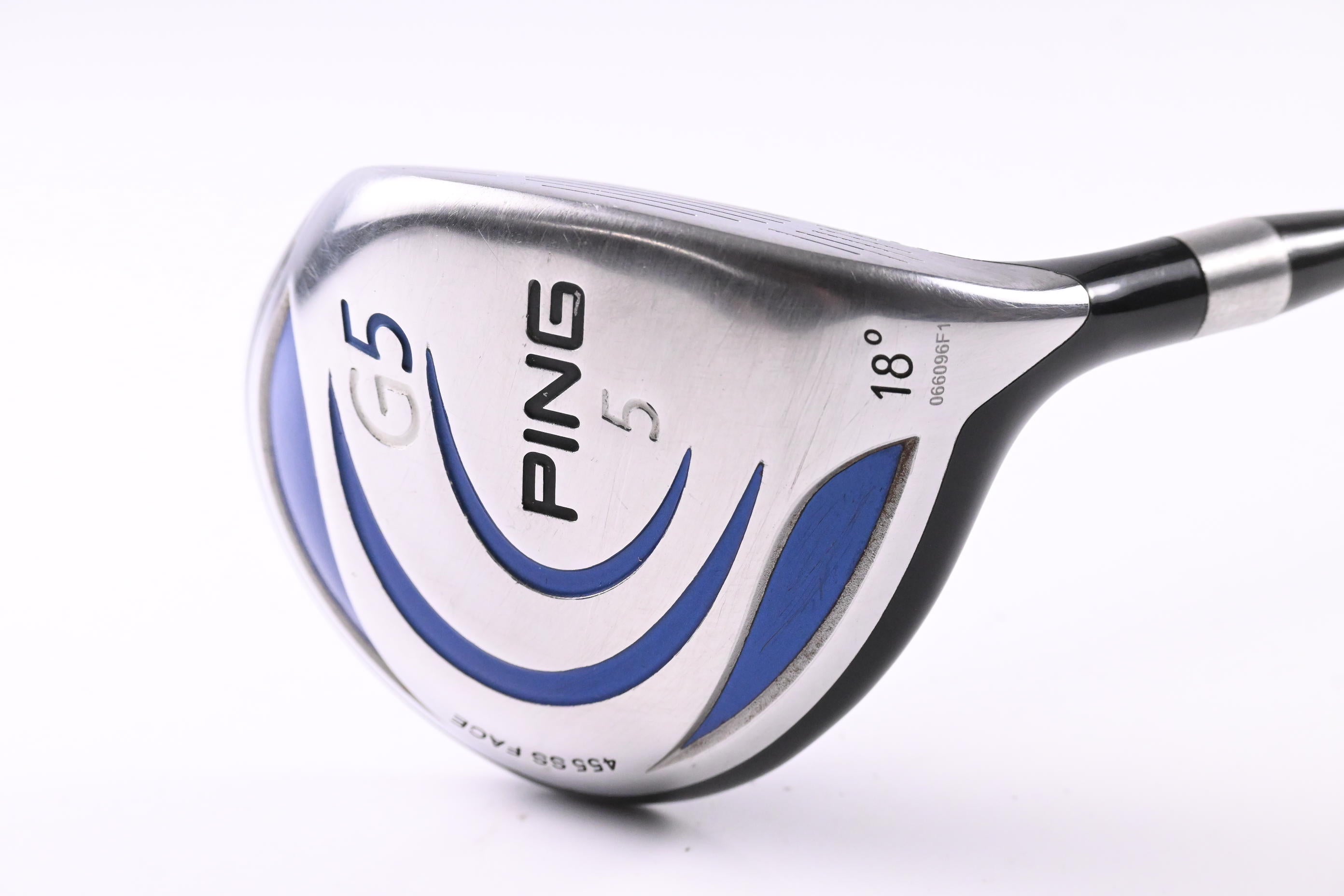 Ping G5 #5 Wood / 18 Degree / Stiff Flex Aldila NV Green 65 Shaft