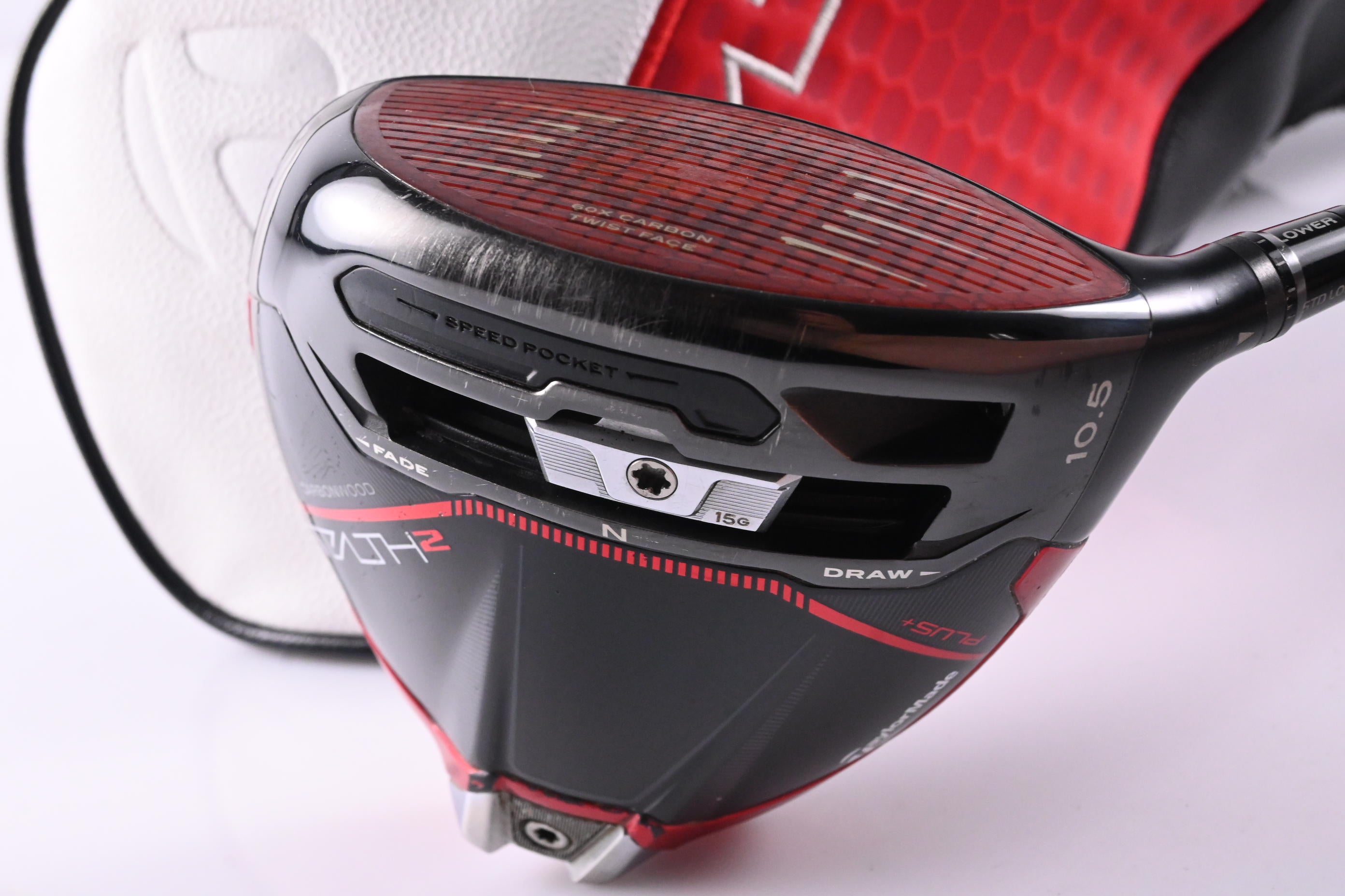 Taylormade Stealth 2 Plus Driver / 10.5 Degree / Regular Flex Kai'li Red 60