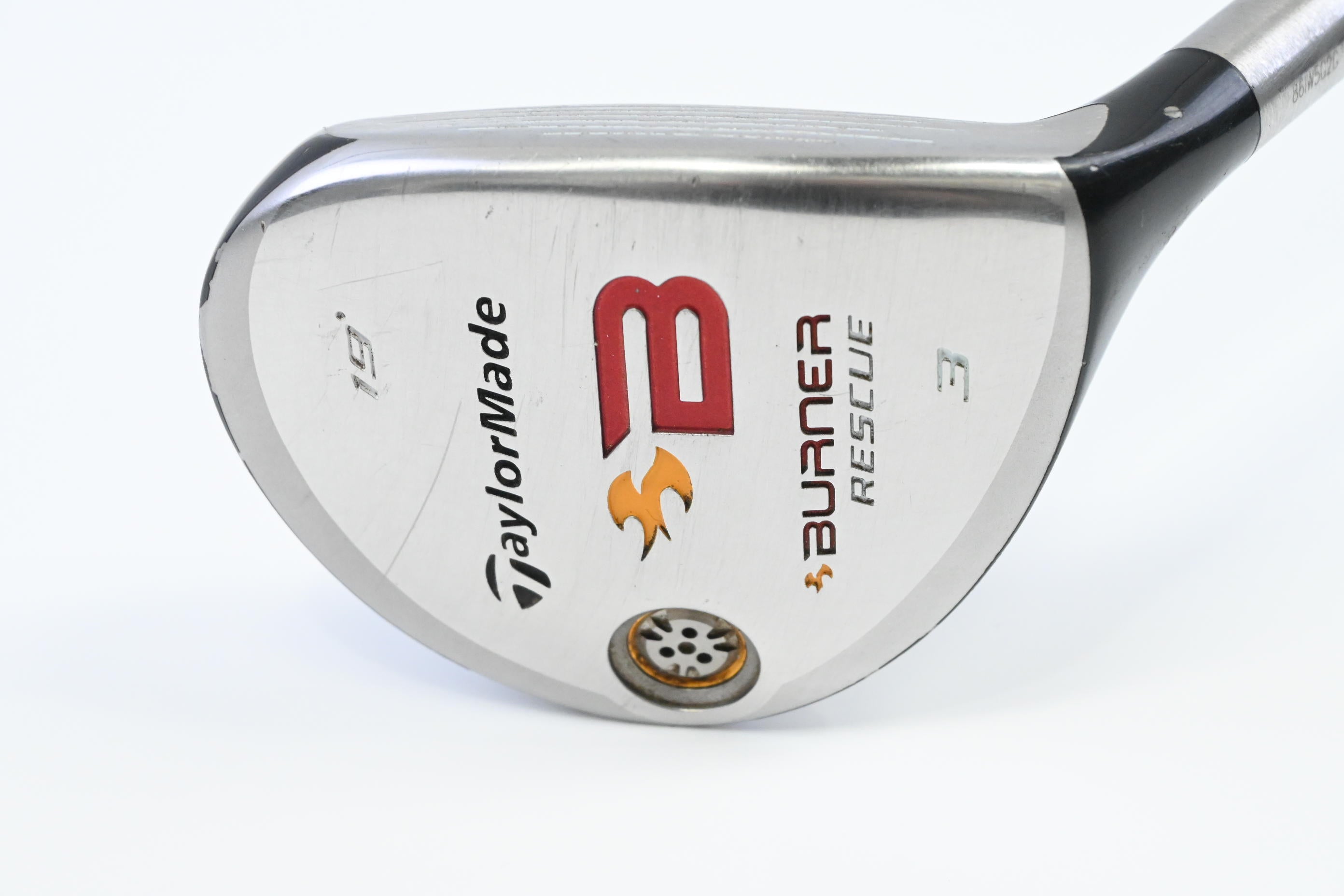 Taylormade Burner 2008 #3 Hybrid / 19 Degree / Regular Flex Taylormade Reax 60