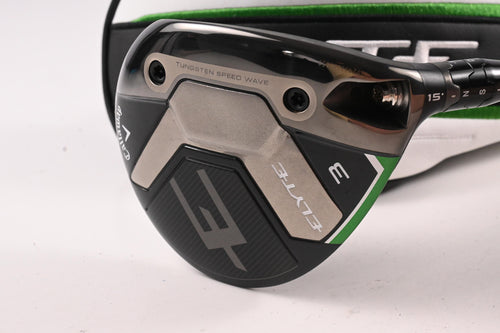 Callaway Elyte #3 Wood / 15 Degree / Stiff Flex Tensei 1K Black 75 Shaft