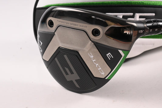 Callaway Elyte #3 Wood / 15 Degree / Stiff Flex Tensei 1K Black 75 Shaft