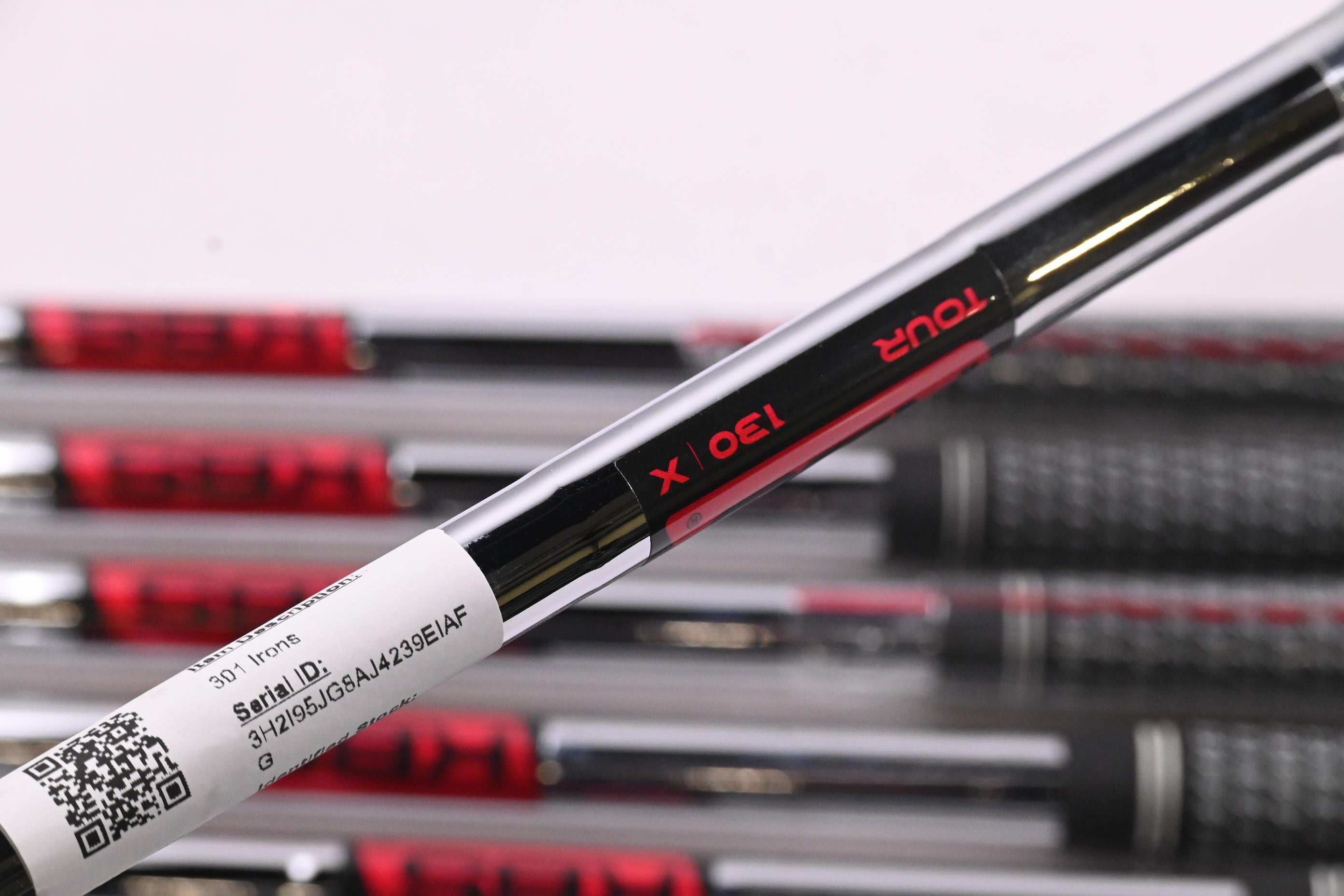 Takomo 301 Irons / 4-PW / X-Flex KBS Tour 130 Steel Shafts
