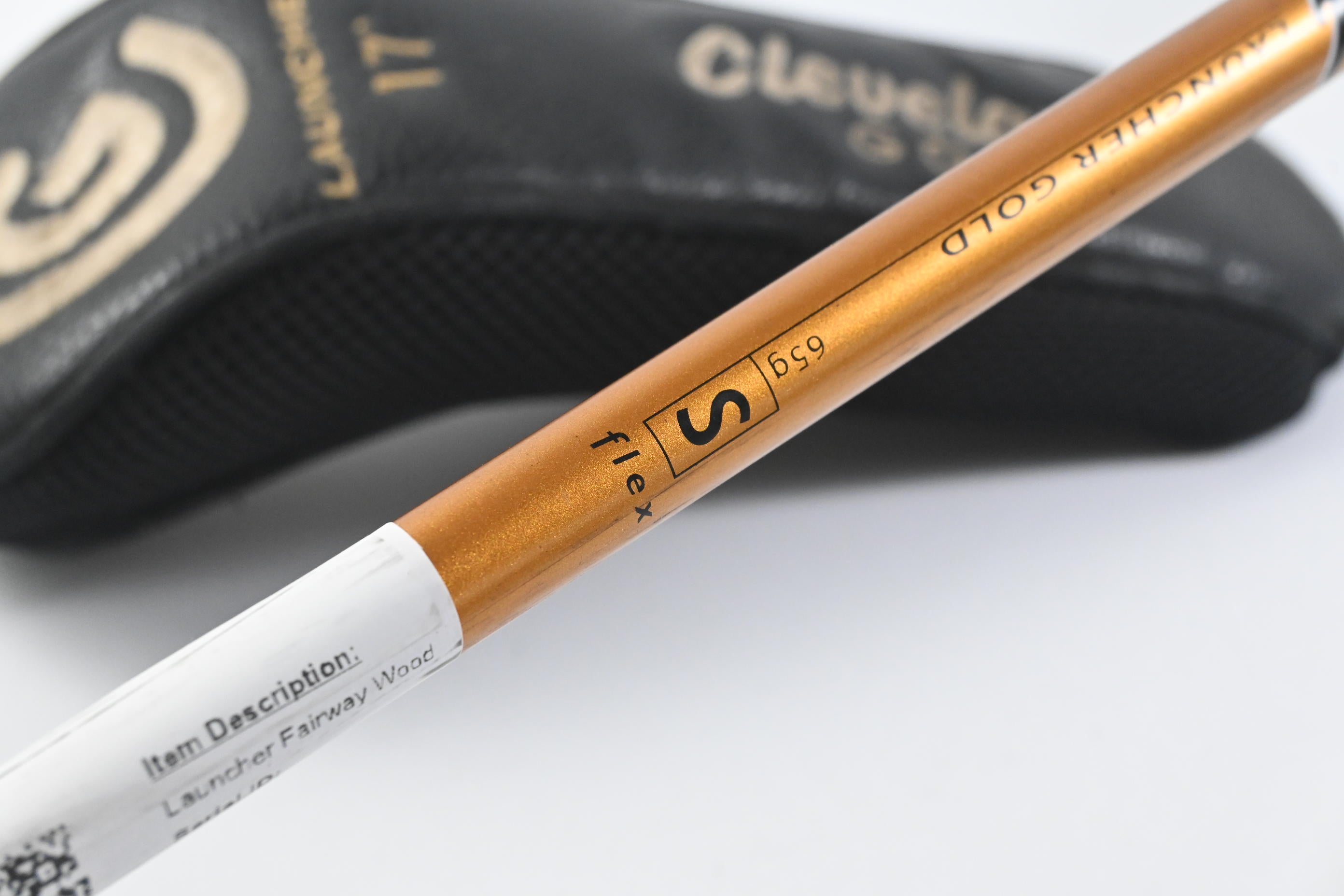 Cleveland Launcher #3 Wood / 15 Degree / Stiff Flex Cleveland Launcher Gold 65