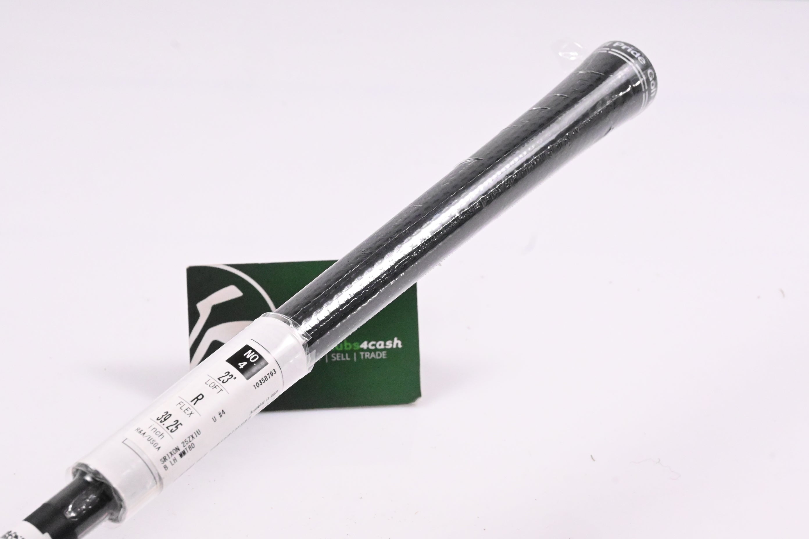 Left Hand Srixon ZXiU Utility #4 Iron / 23 Degree / Regular Flex MMT UT 80 Shaft