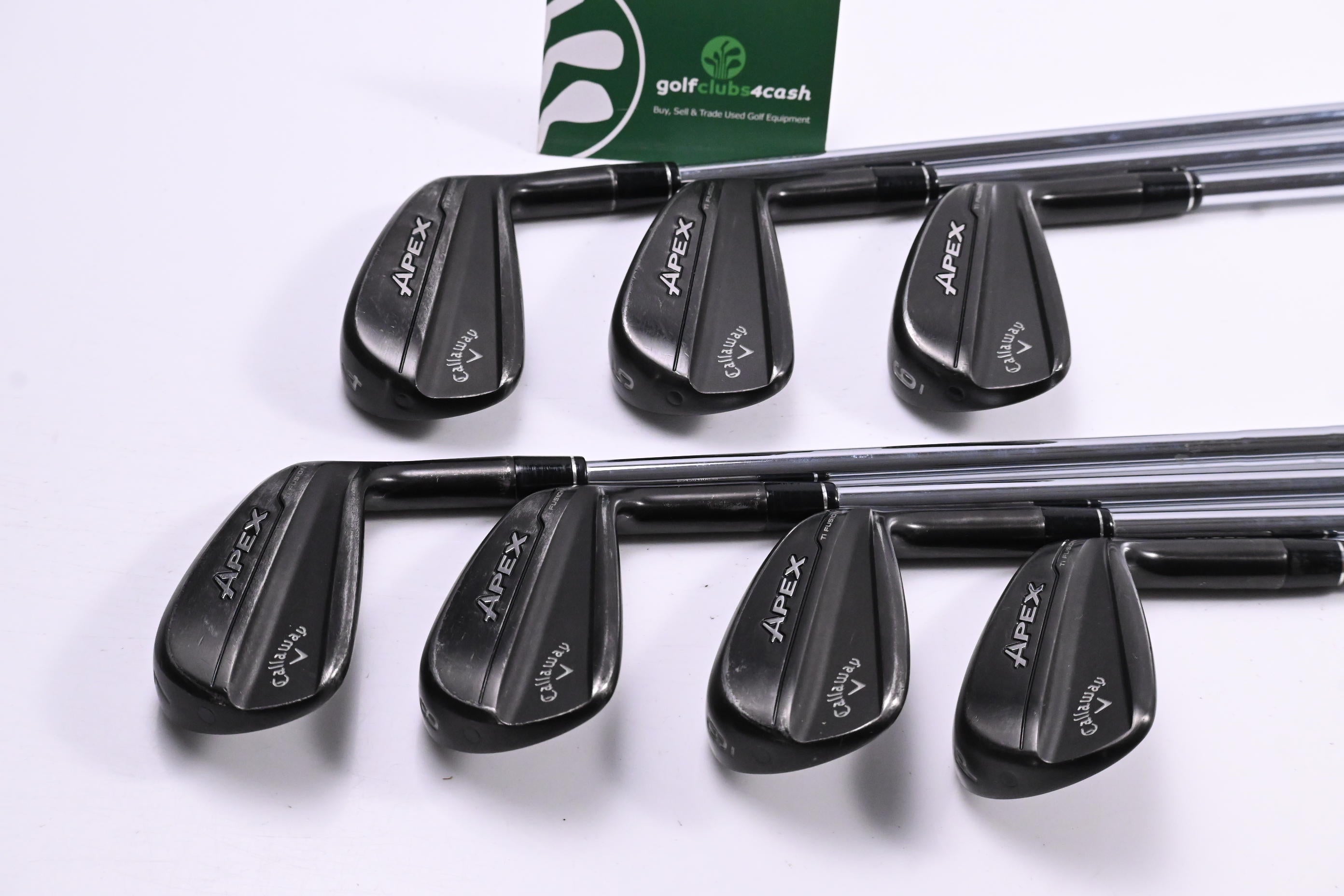 Callaway Apex Ti Fusion Irons / 4-PW / Stiff Flex N.S.Pro Modus3 Tour 105 Shafts