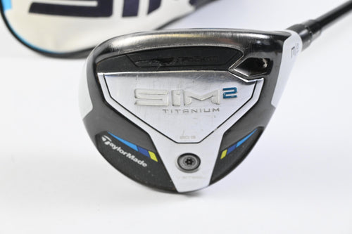 Taylormade SIM2 Ti #3 Wood / 15 Degree / Stiff Flex Hzrdus Smoke Red RDX 75