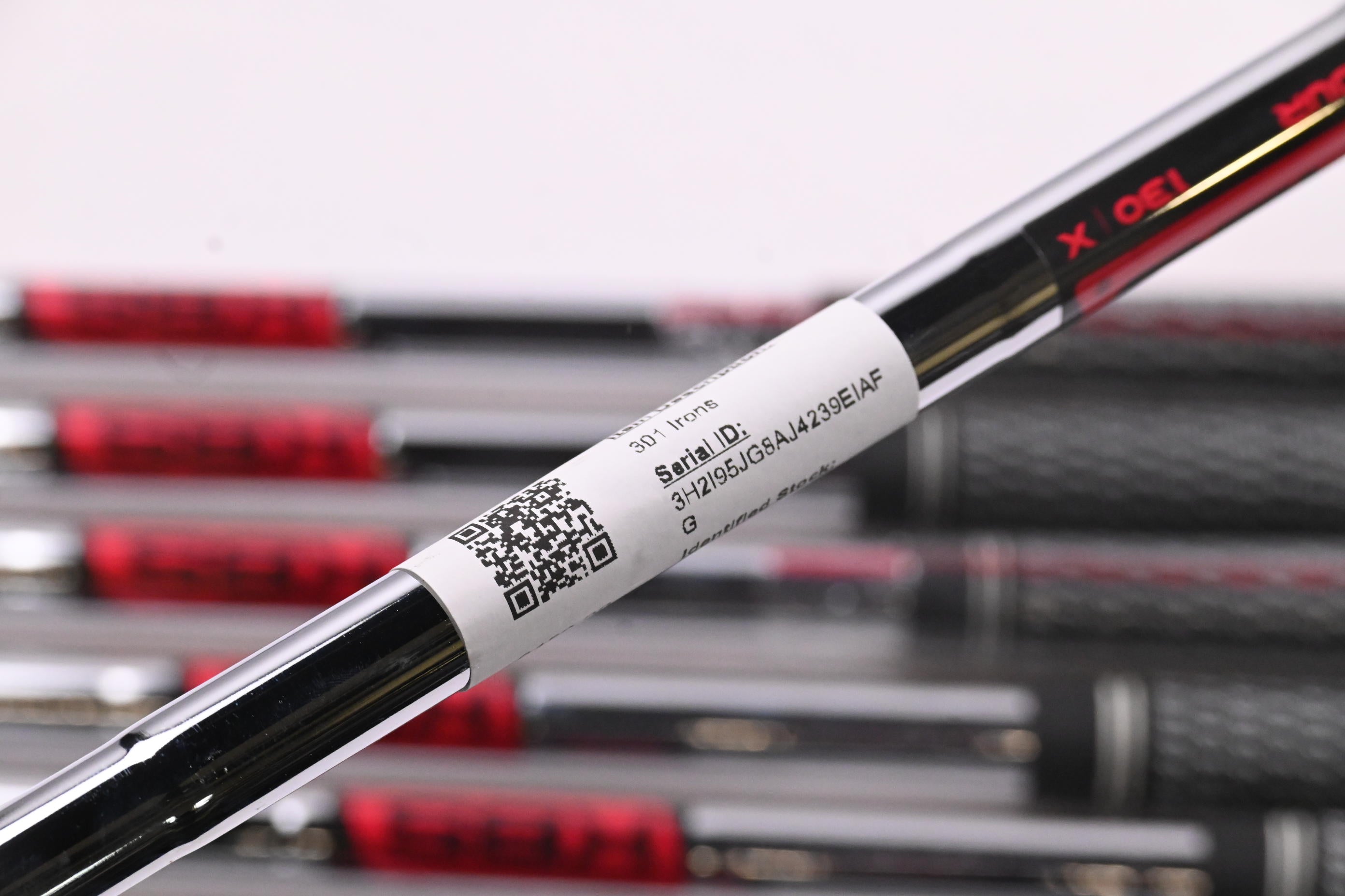 Takomo 301 Irons / 4-PW / X-Flex KBS Tour 130 Steel Shafts