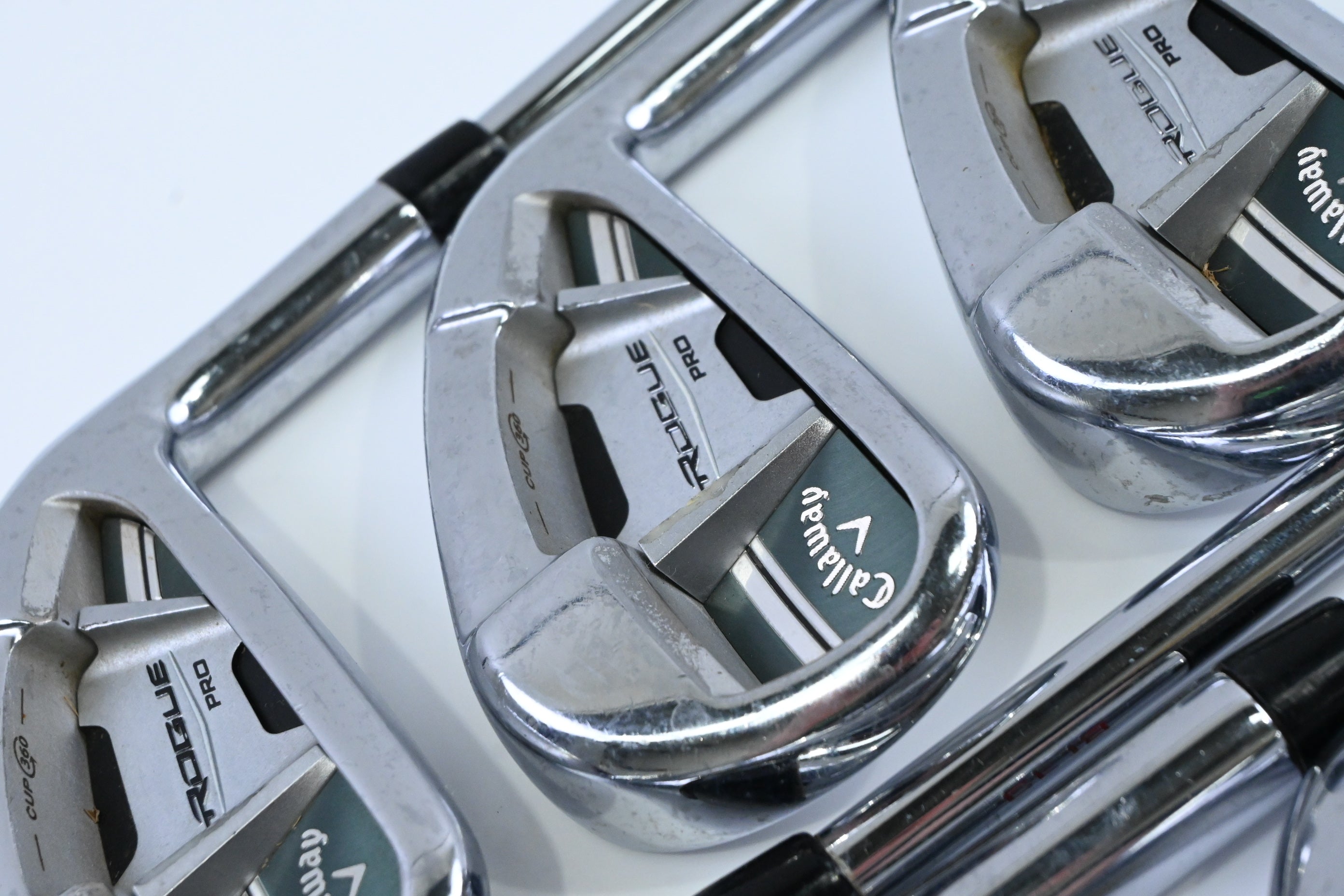 Callaway Rogue Pro Irons / 4-PW / Stiff Flex Project X Rifle Shafts