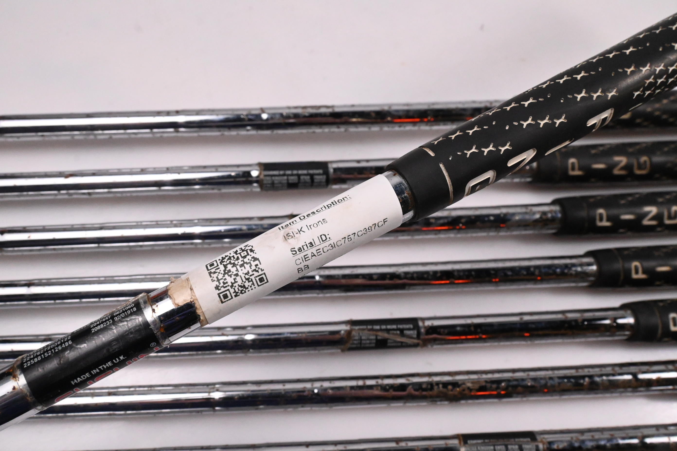 Ping ISI-K Irons / 4-PW+SW / Blue Dot / Stiff Flex Ping JZ Shafts