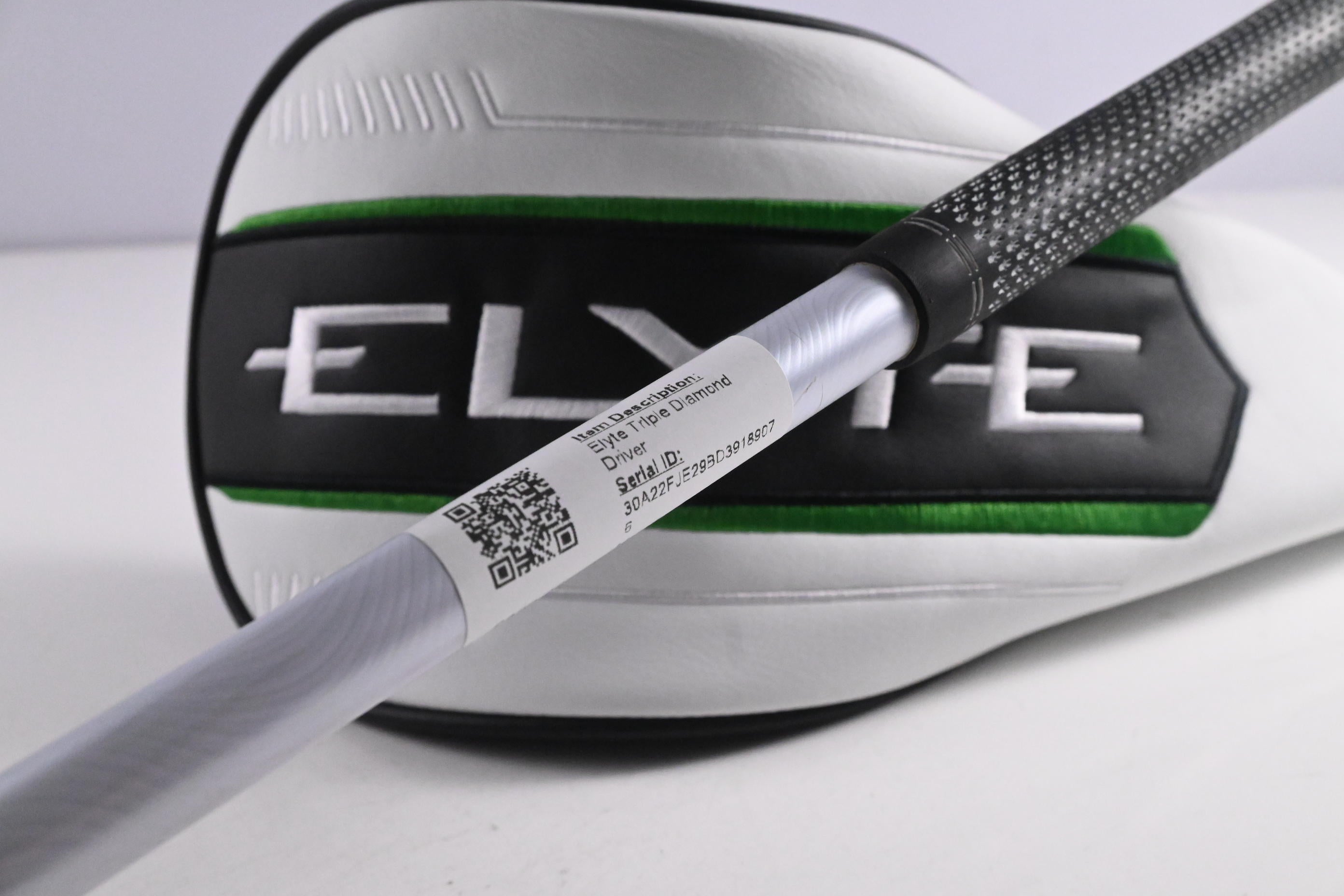 Callaway Elyte Triple Diamond Driver / 9 Degree / X-Flex Evenflow T1100 White 65