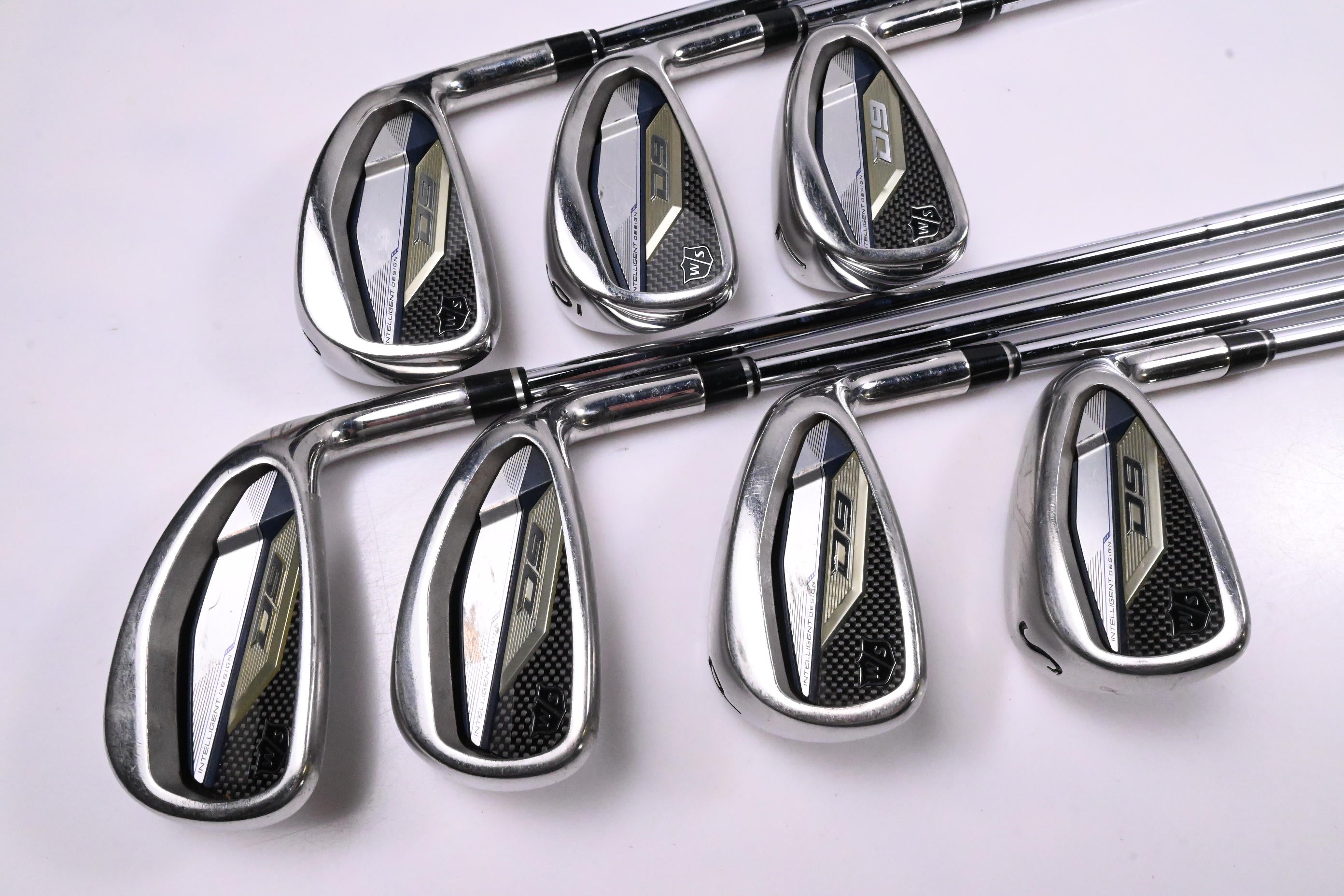 Wilson D9 Irons / 5-PW+SW / UniFlex KBS Max UltraLite Shafts