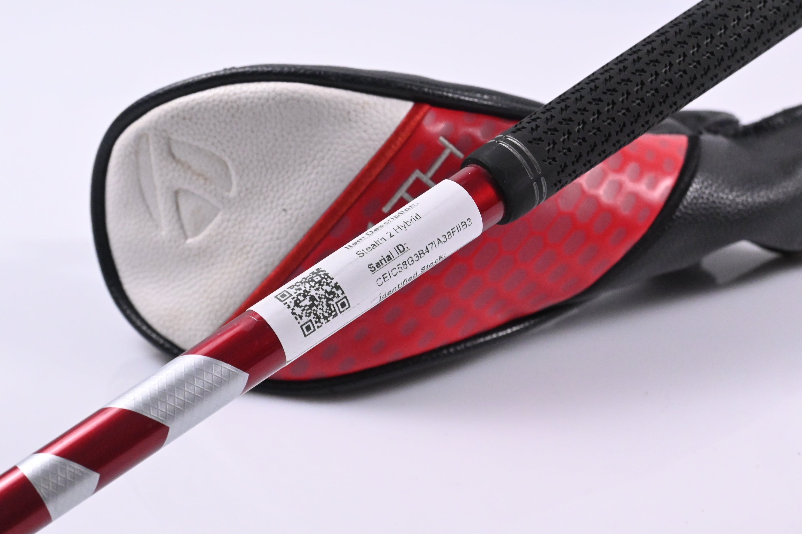 Left Hand Taylormade Stealth 2 #4 Hybrid / 22 Degree / Regular Flex Ventus TR