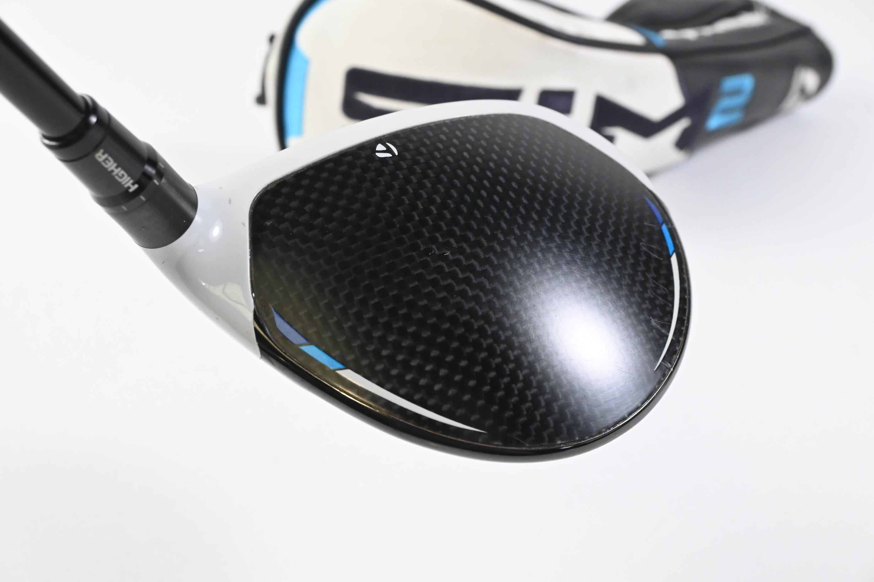 Taylormade SIM2 Ti #3 Wood / 15 Degree / Stiff Flex Hzrdus Smoke Red RDX 75
