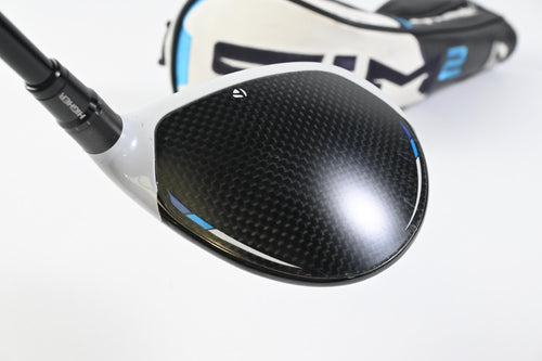 Taylormade SIM2 Ti #3 Wood / 15 Degree / Stiff Flex Hzrdus Smoke Red RDX 75