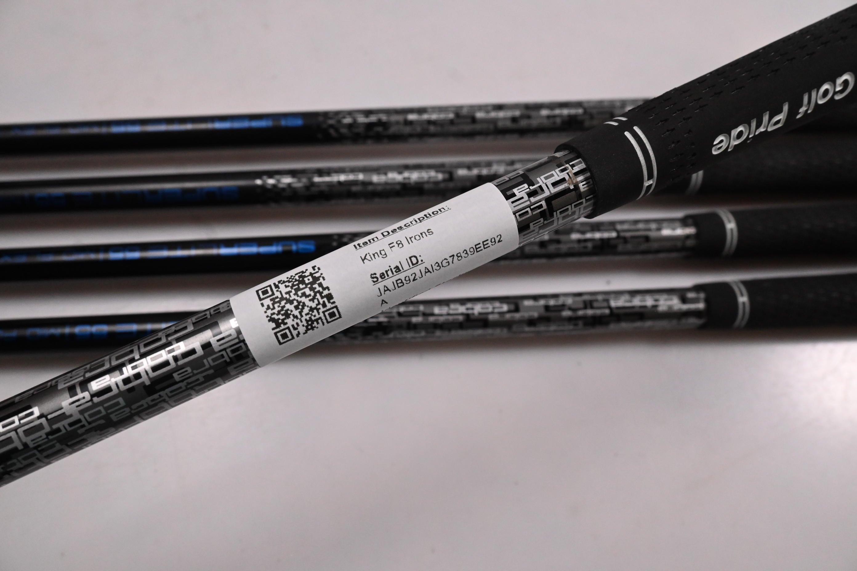 Cobra King F8 Irons / 5-9I / Lite Flex Cobra Super Lite 55 Shafts