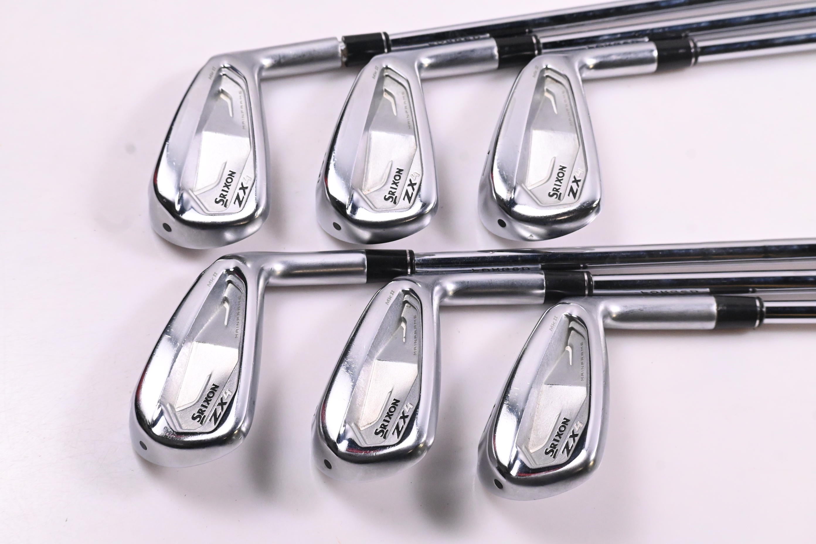Srixon ZX4 MK II Irons 2023 / 5-PW / Stiff Flex KBS Tour Lite Shafts
