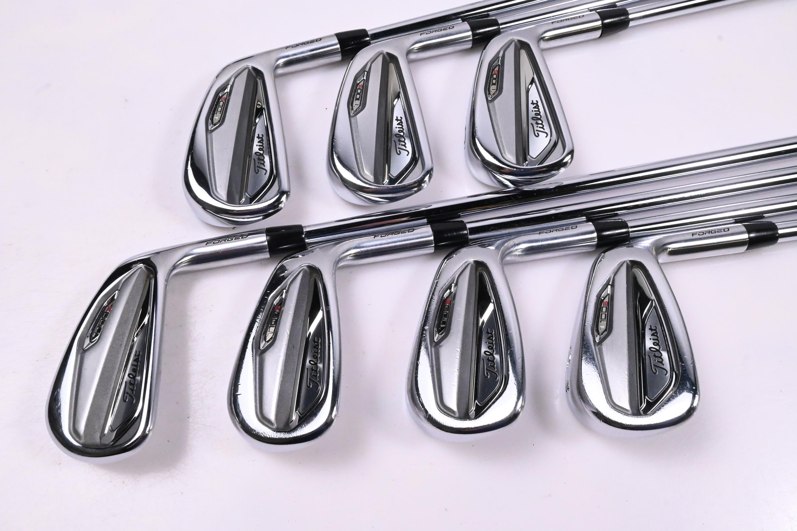 Titleist T100 S 2019 Irons / 4-PW / Stiff Flex Project X LZ 120 Shafts
