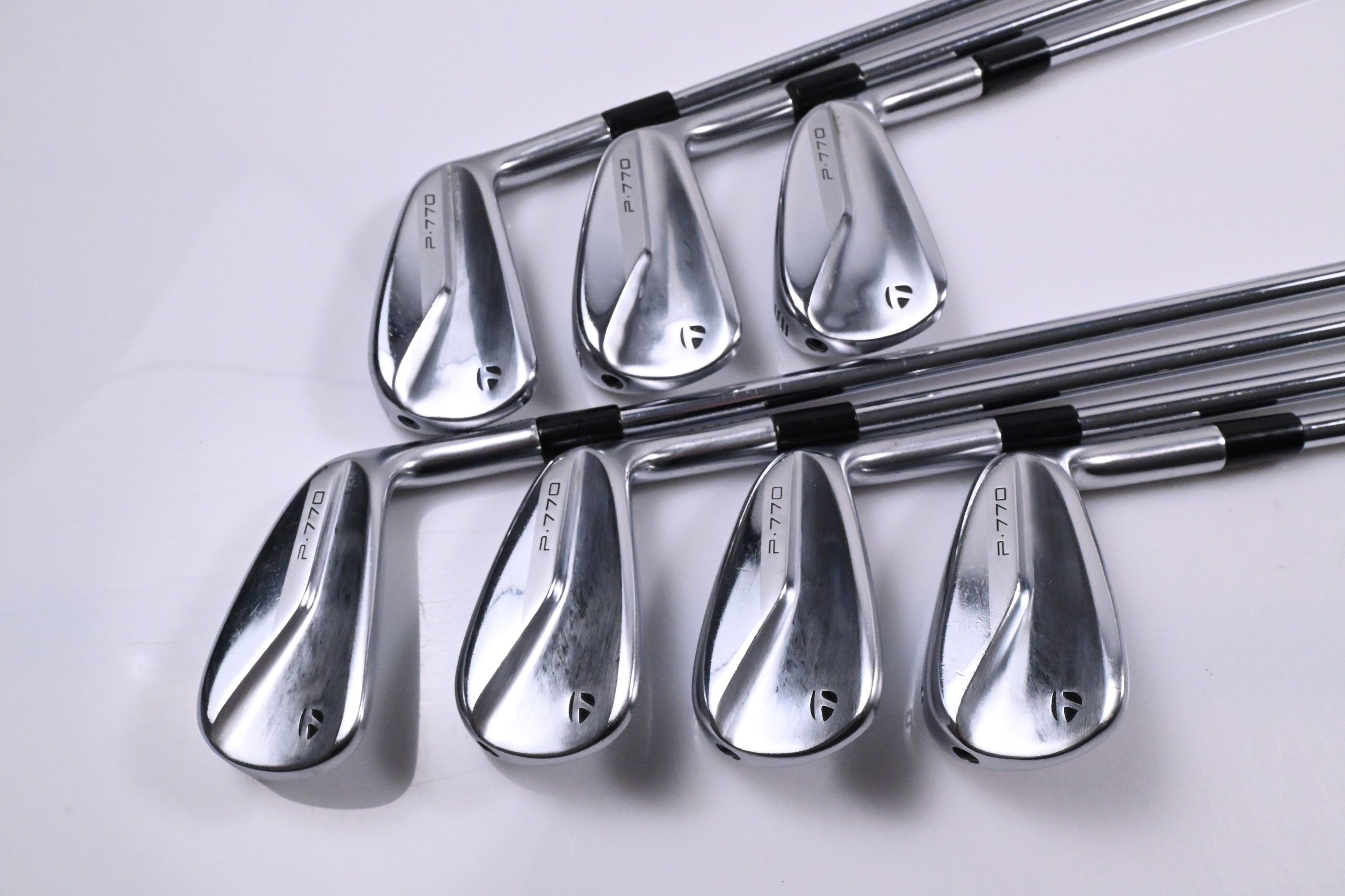 Taylormade P770 2020 Irons / 4-PW / Regular Flex AMT Black R300 Shafts