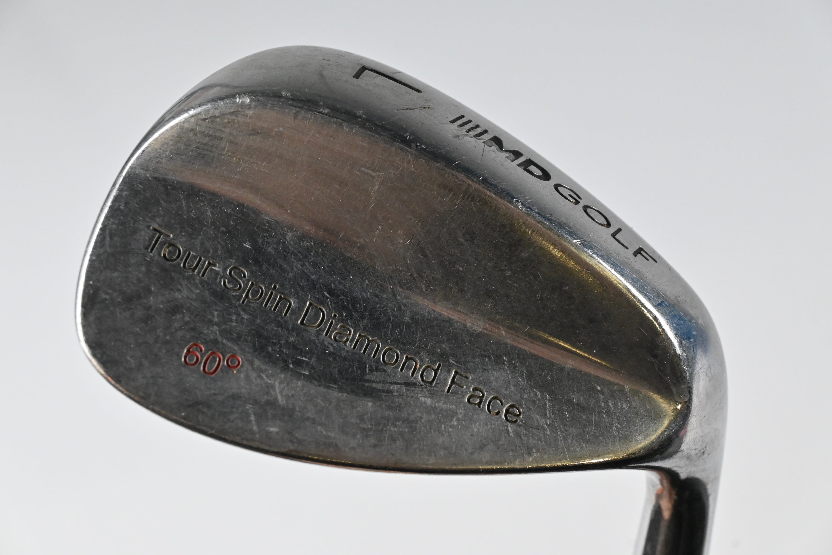 MD Golf Tour Spin Diamond Face Lob Wedge / 60 Degree / Stiff Flex Remington 500