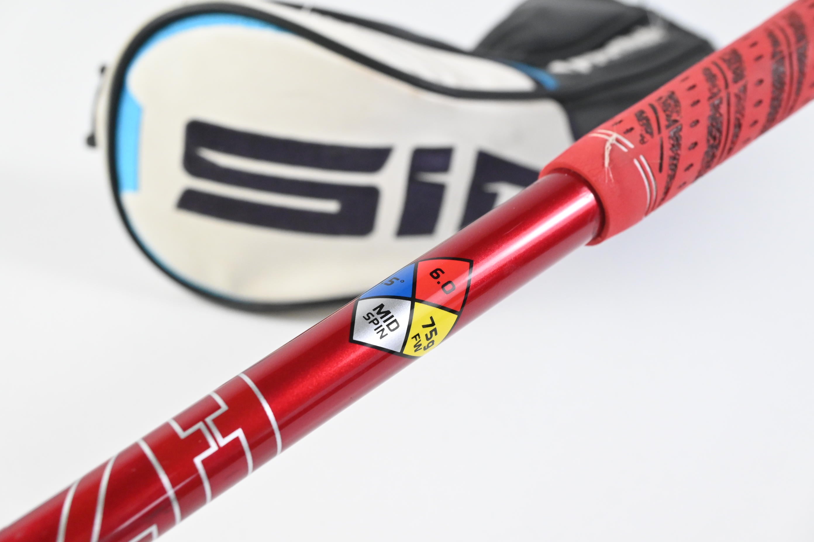 Taylormade SIM2 Ti #3 Wood / 15 Degree / Stiff Flex Hzrdus Smoke Red RDX 75