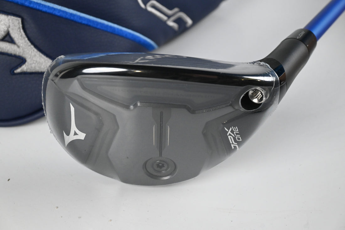 Mizuno JPX One #4 Hybrid / 22 Degree / Regular Flex Denali Frost Blue 70 Shaft