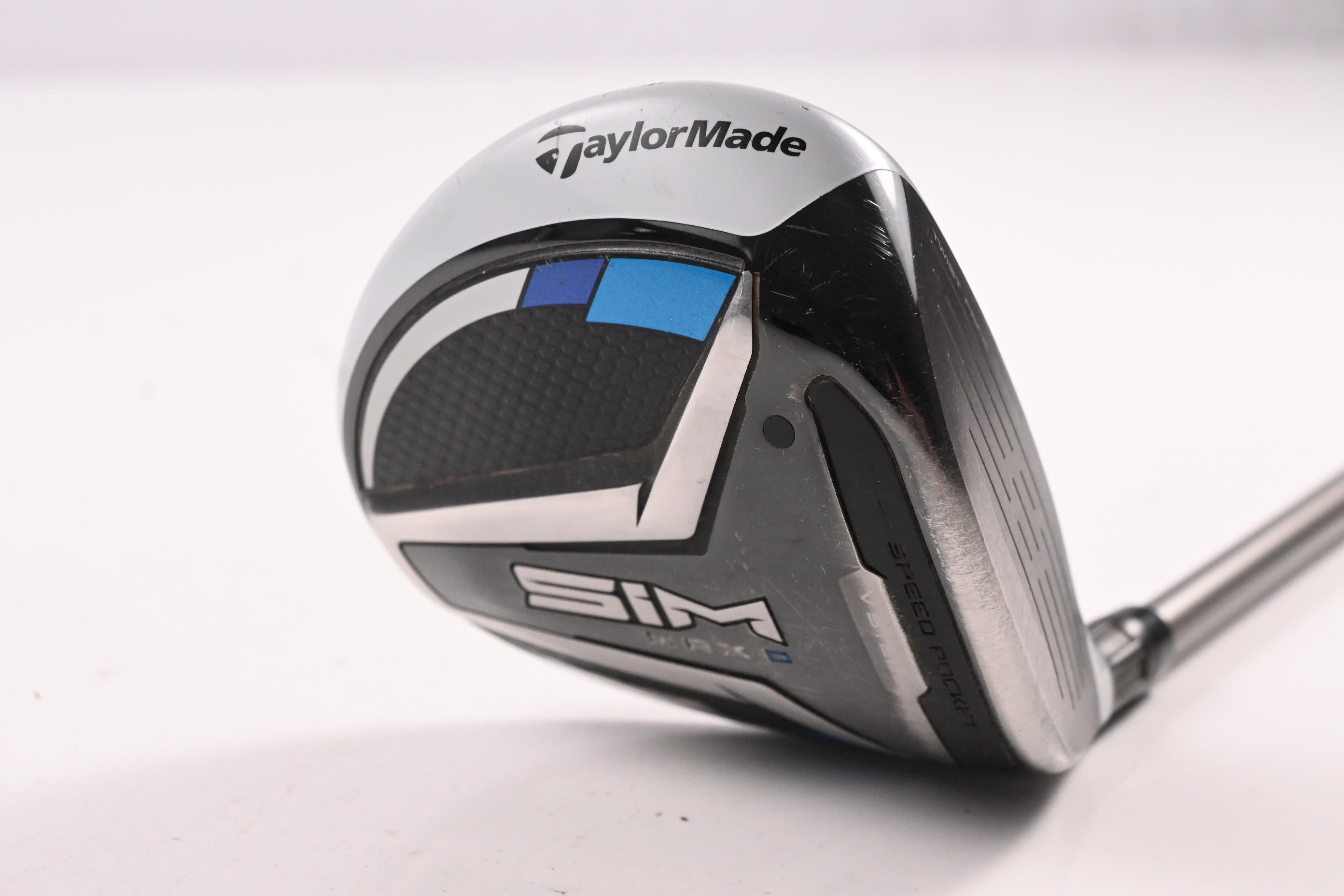 Taylormade SIM Max D #3 Wood / 16 Degree / Regular Flex Helium Blue 5 Shaft