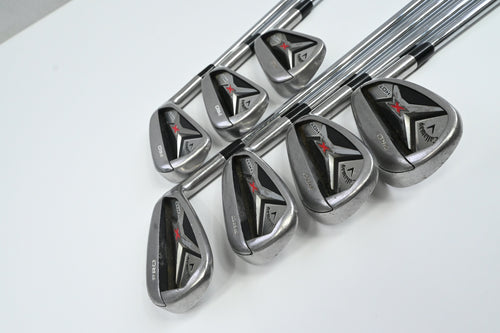 Callaway X Hot Pro Irons / 5-PW+AW / Regular Plus Flex Project X Rifle Shafts