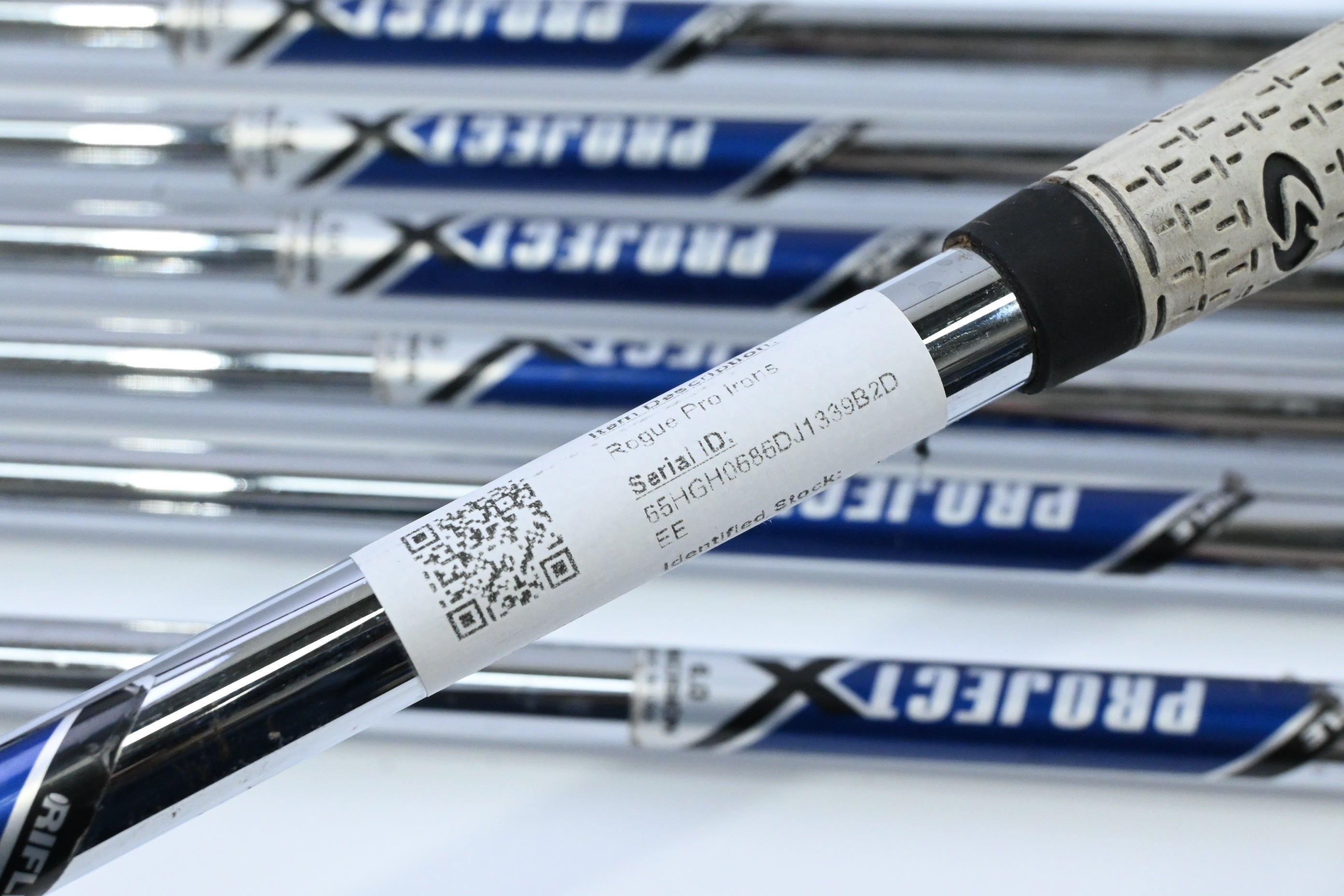 Callaway Rogue Pro Irons / 4-PW / Stiff Flex Project X Rifle Shafts