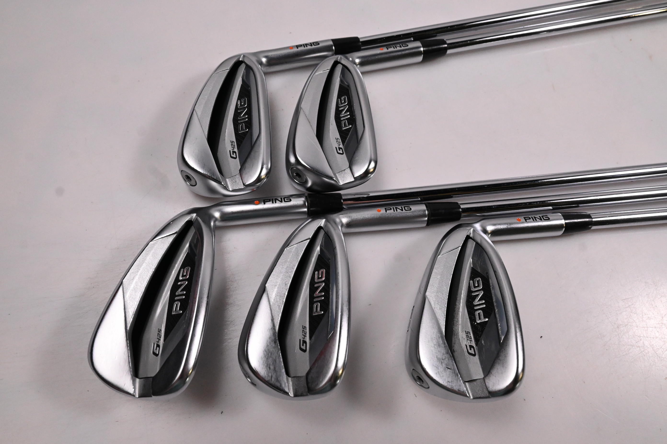 Ping G425 Irons / 6-PW / Orange Dot / Regular Flex True Temper Elevate MPH 95