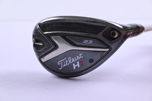 Titleist 818 H1 #4 Hybrid / 23 Degree / Regular Flex Aldila Rogue Black 95 Shaft