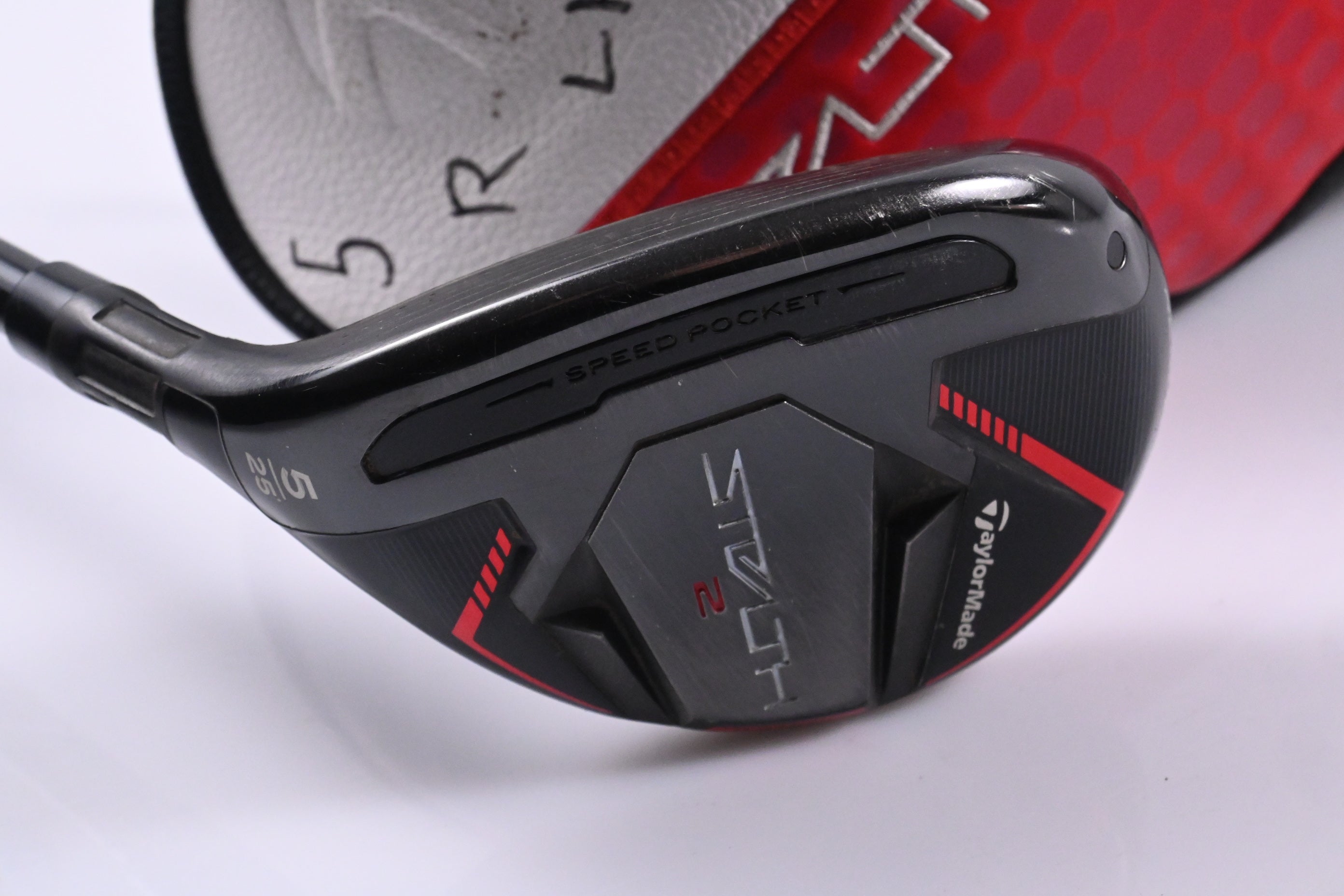 Left Hand Taylormade Stealth 2 #5 Hybrid / 26 Degree / Regular Flex Ventus TR