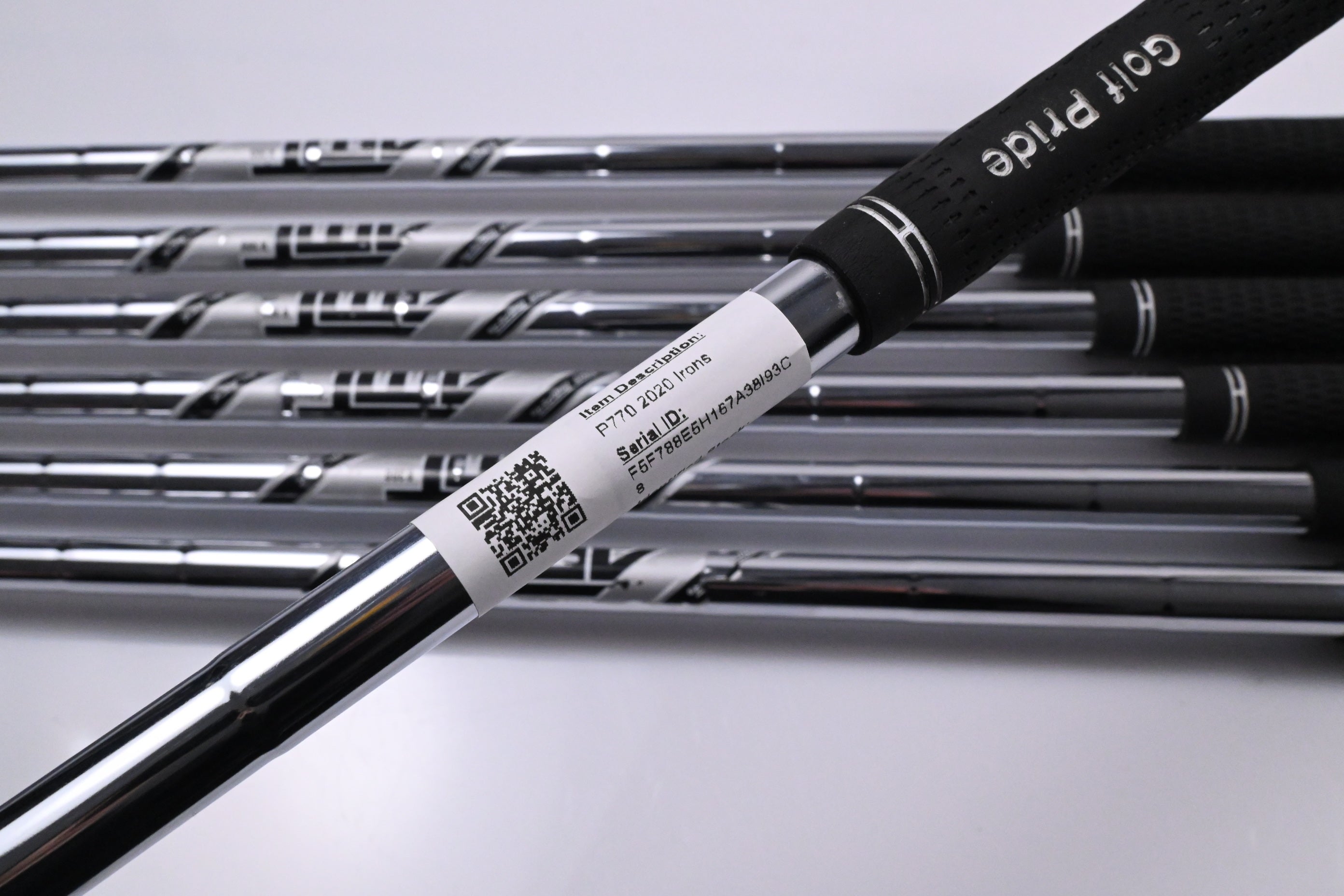 Taylormade P770 2020 Irons / 4-PW / Regular Flex AMT Black R300 Shafts