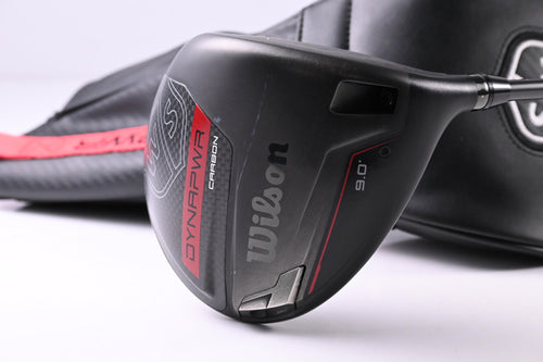 Wilson Dynapower Carbon 2023 Driver / 9 Degree / Stiff Flex Evenflow Riptide 50