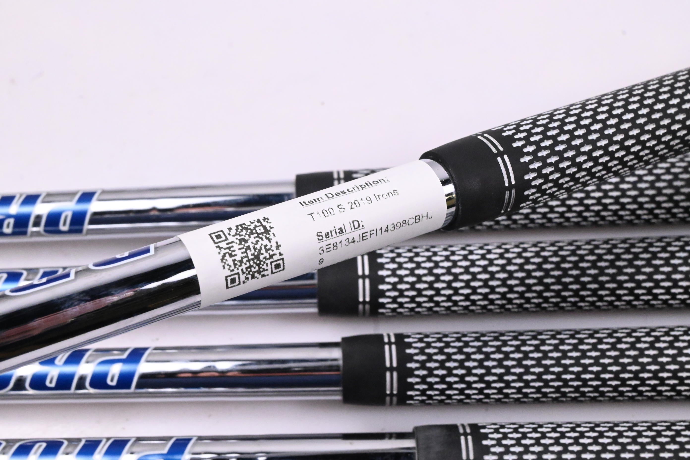 Titleist T100 S 2019 Irons / 4-PW / Stiff Flex Project X LZ 120 Shafts