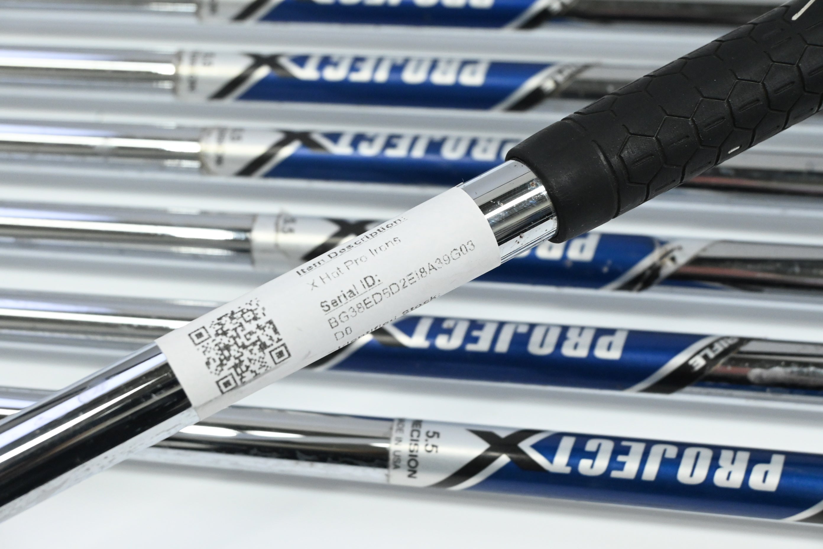 Callaway X Hot Pro Irons / 5-PW+AW / Regular Plus Flex Project X Rifle Shafts