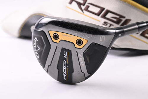 Callaway Rogue ST Max #5 Wood / 18 Degree / Regular Flex Tensei AV Blue 65 Shaft