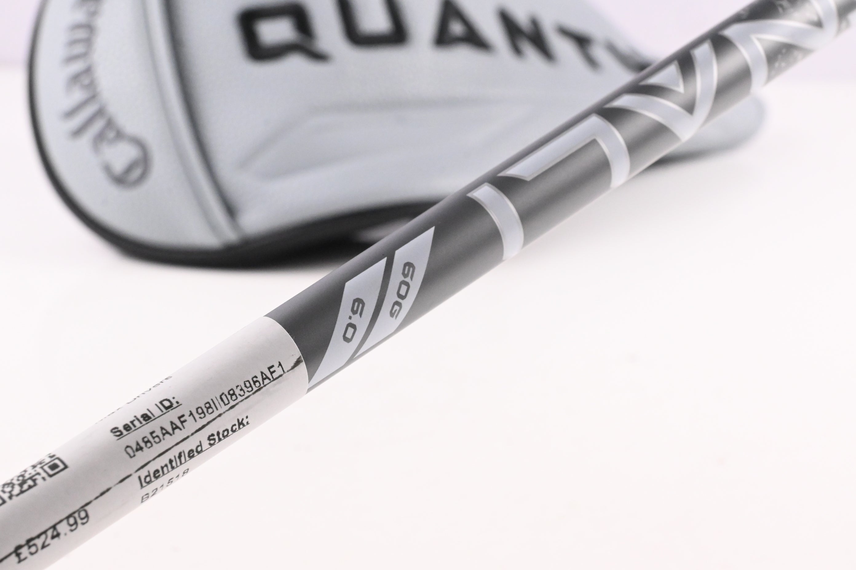 Callaway Quantum Triple Diamond Max Driver / 9 Degree / Stiff Flex Denali Frost
