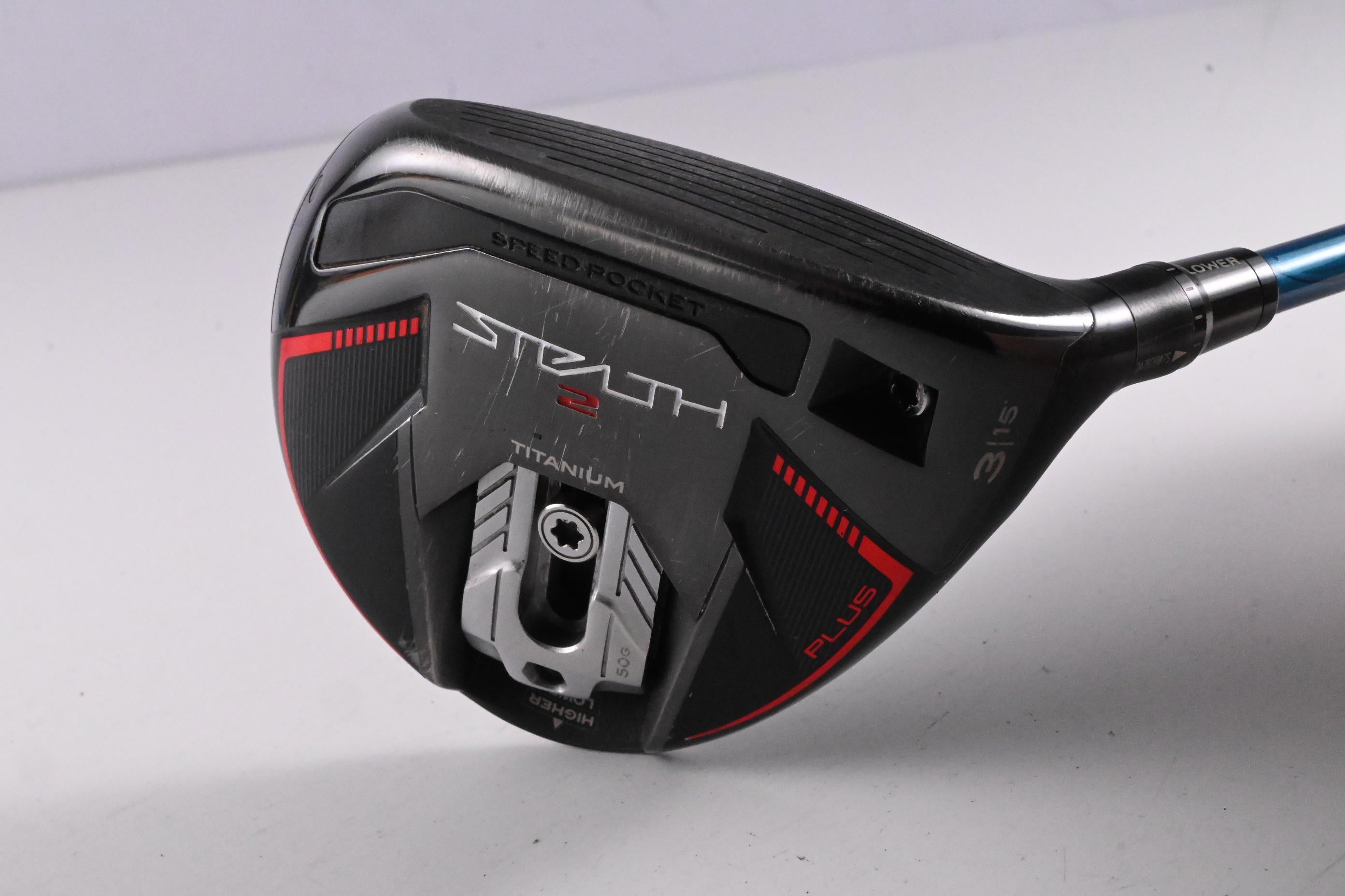 Taylormade Stealth 2 Plus #3 Wood / 15 Degree / Stiff Flex EvenFlow Blue 65