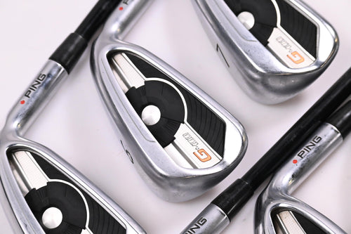Ping G400 Irons / 5-PW / Red Dot / Senior Flex Ping Alta CB Shafts