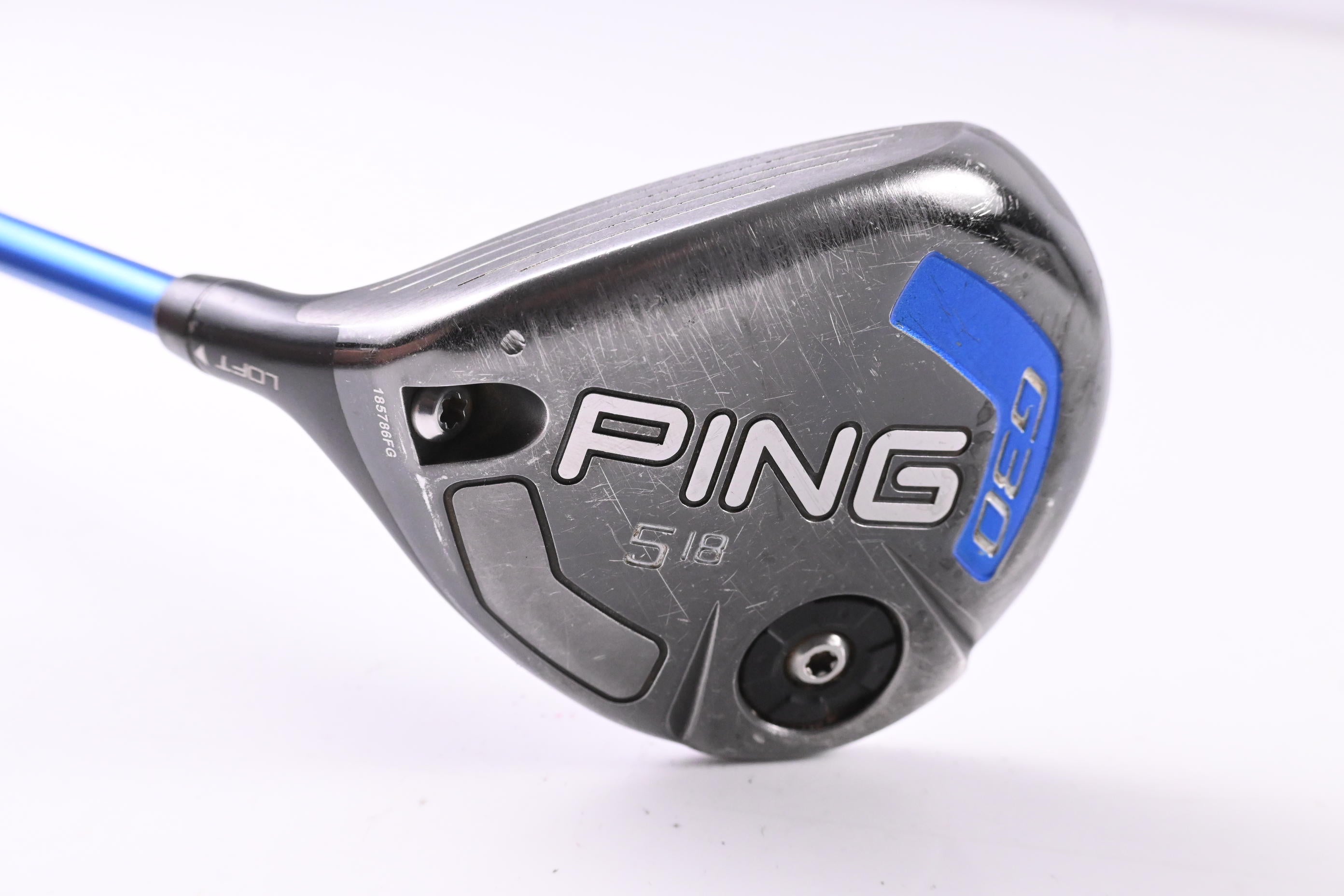 Left Hand Ping G30 #5 Wood / 18 Degree / Regular Flex Ping TFC 419 Shaft