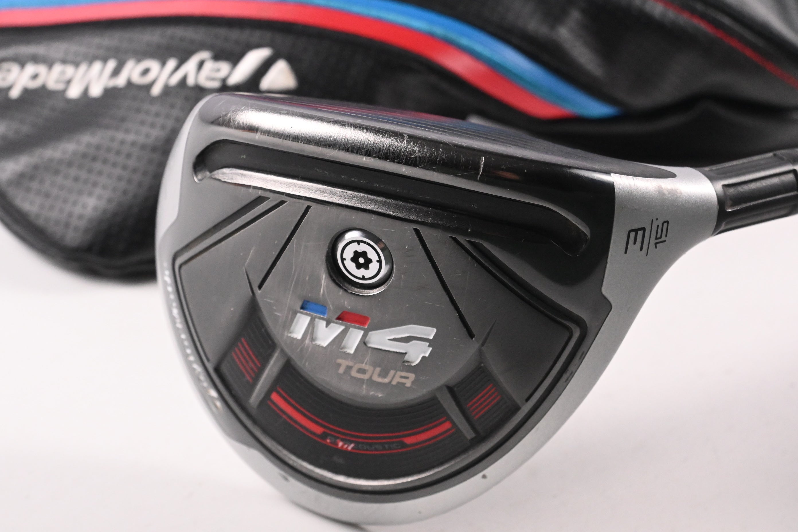 Taylormade M4 Tour #3 Wood / 15 Degree / Stiff Flex Kuro Kage TiNi Silver 70