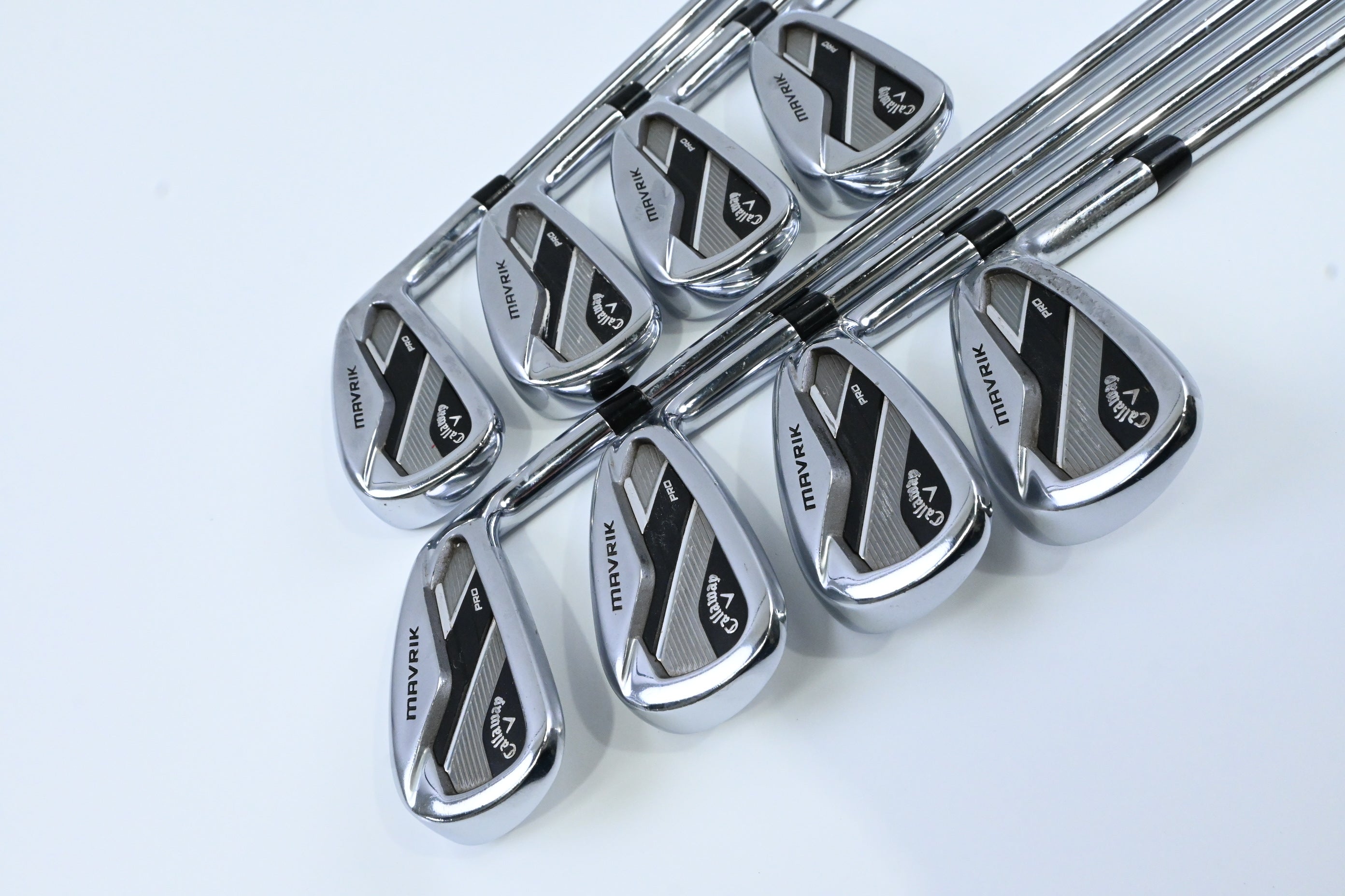 Callaway Mavrik Pro Irons / 3-PW / Stiff Flex XP ST 105 S300 Shafts