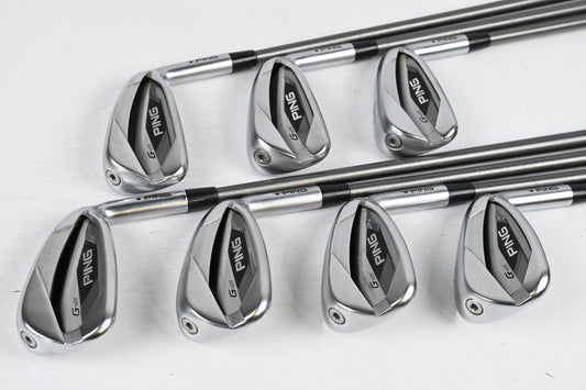 Ping G425 Irons / 5-PW+GW / Black Dot / Stiff Flex Aerotech Steelfiber i95 Shafts