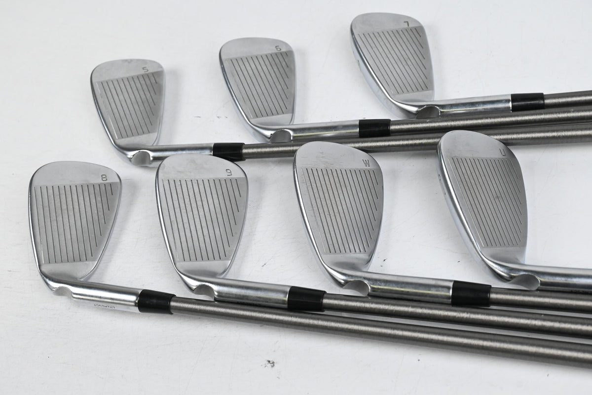 Ping G425 Irons / 5-PW+GW / Black Dot / Stiff Flex Aerotech Steelfiber i95 Shafts