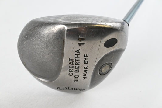 Ladies Callaway Great Big Bertha Hawk Eye Driver / 11 Degree / Ladies Flex Gems