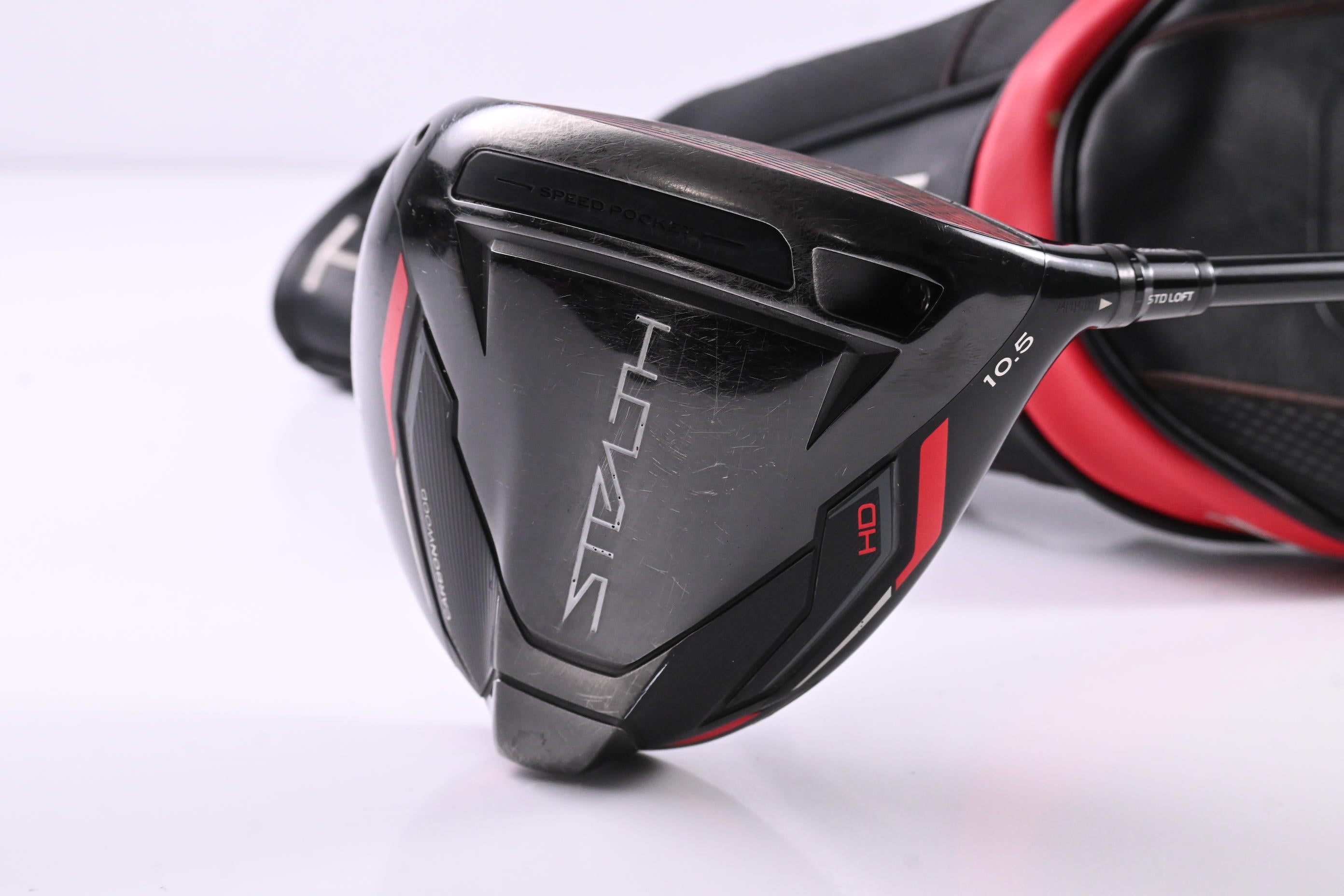 Taylormade Stealth HD Driver / 10.5 Degree / Regular Flex Fujikura Air Speeder