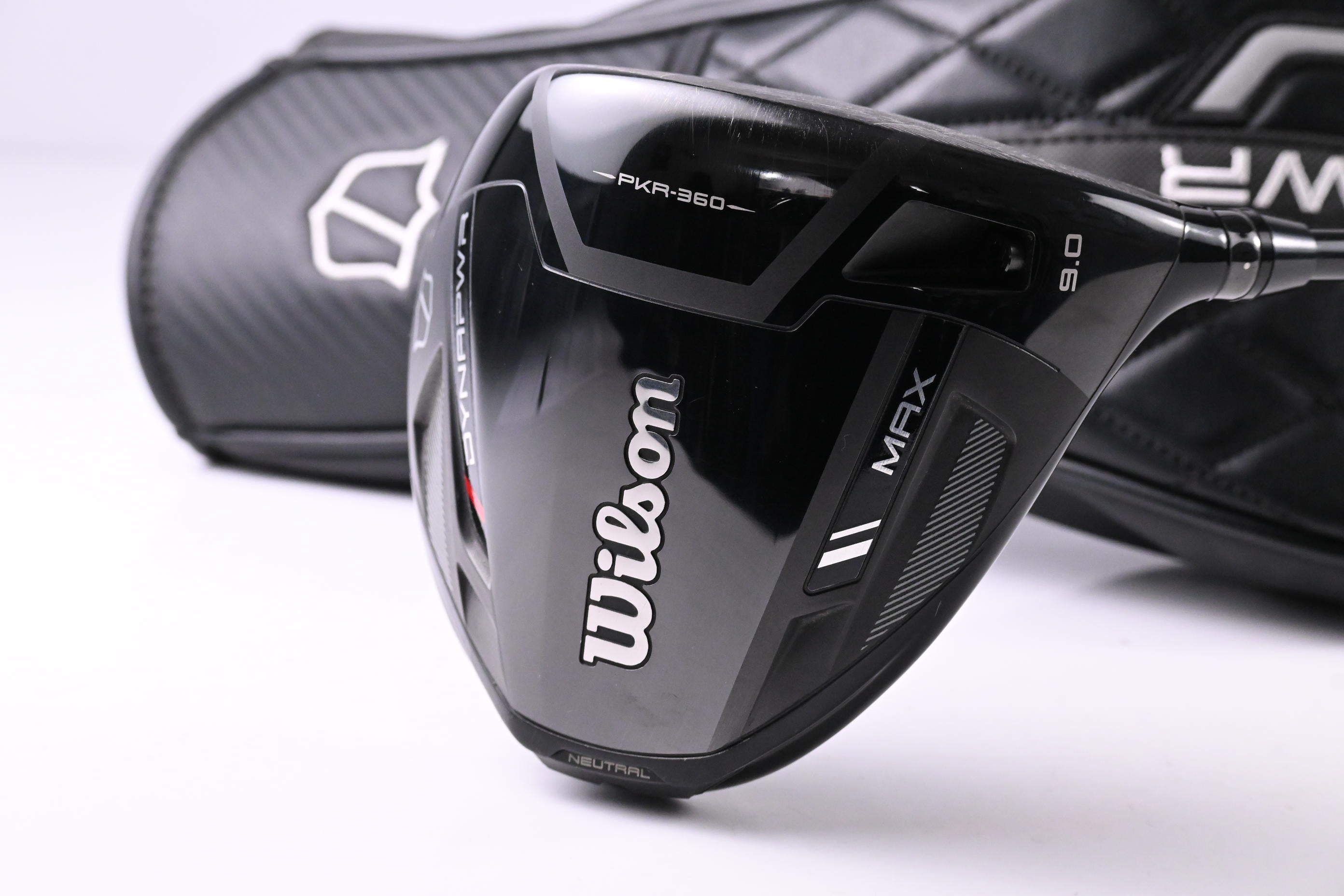 Wilson DYNAPWR Max 2025 Driver / 9 Degree / Stiff Flex Project X Denali Black 60