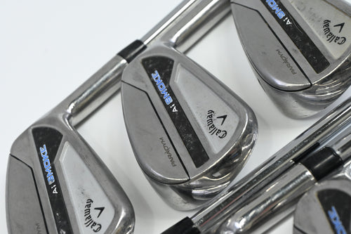 Callaway Paradym Ai Smoke Irons / 5-PW+SW / Stiff Flex Elevate MPH 95 Shafts