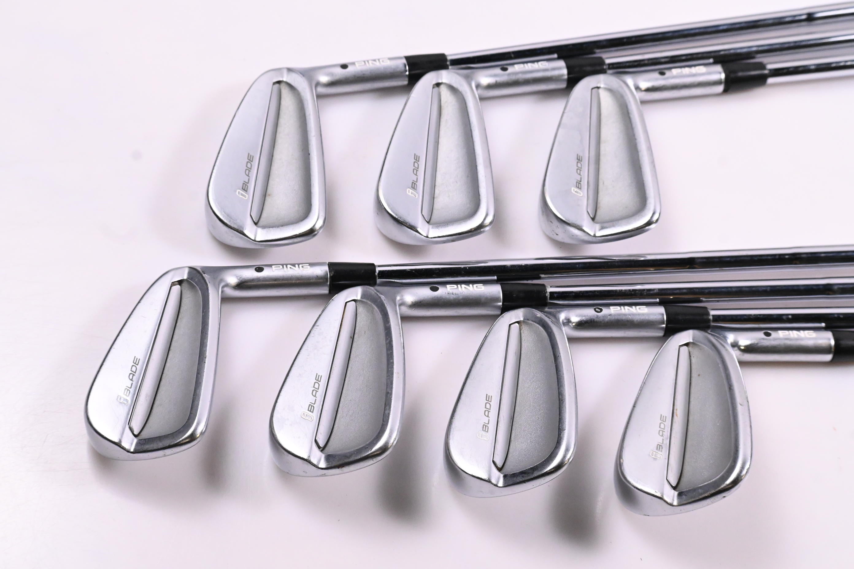Ping iBlade Irons / 4-PW / Black Dot / X-Flex Dynamic Gold X100 Shafts